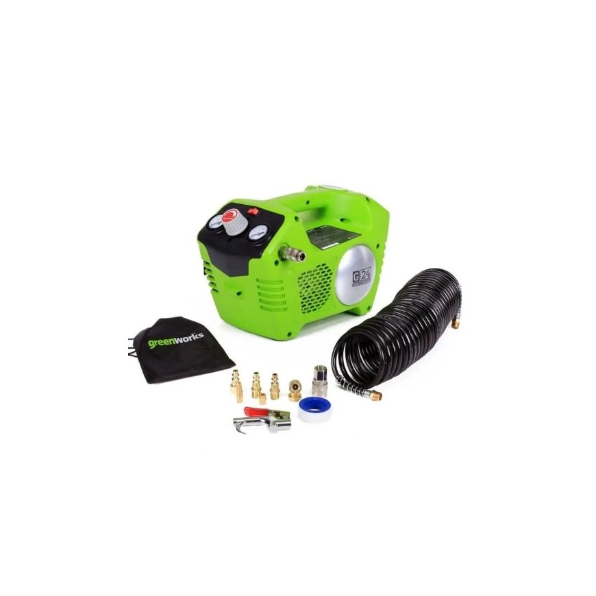 Greenworks GD24AC ilmakompressori 40 l/min Akku – 3