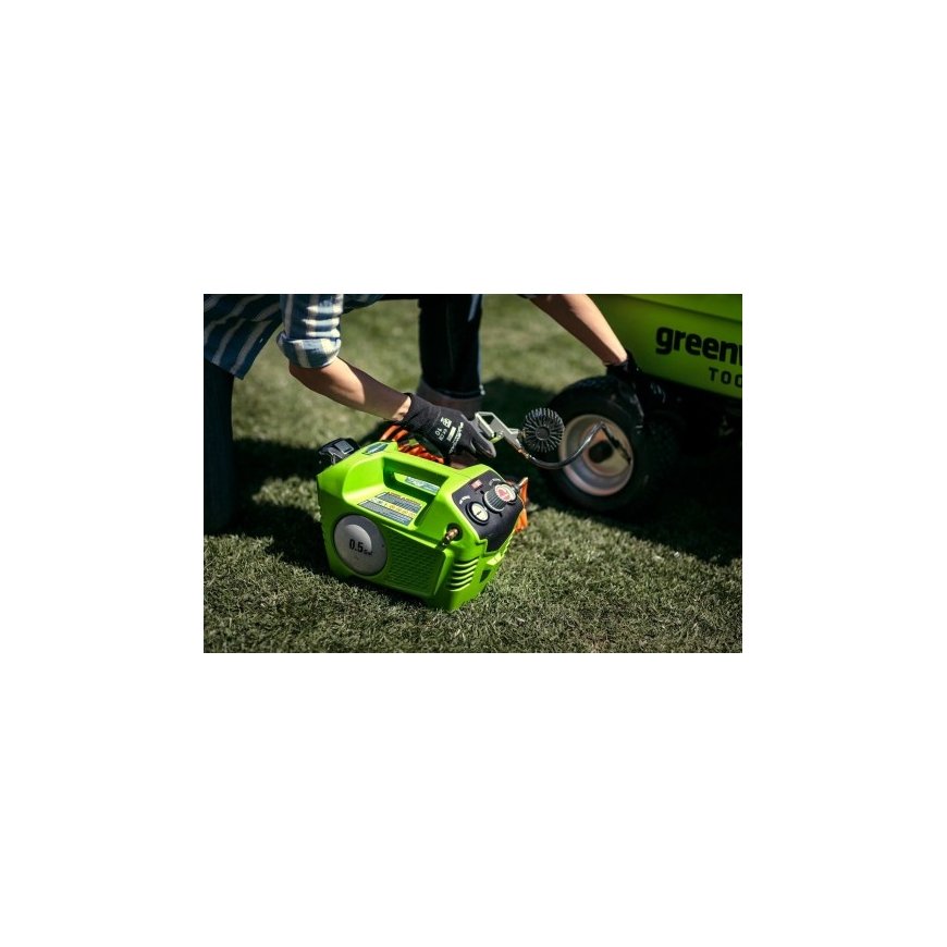Greenworks GD24AC gaisa kompresors 40 l/min Baterija – 4