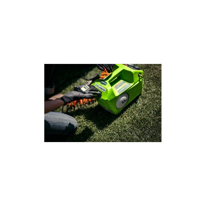 Greenworks GD24AC gaisa kompresors 40 l/min Baterija – 5
