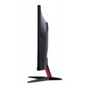 Acer Nitro KG2 KG242Y E PC lamekuvar 60,5 cm (23.8") 1920 x 1080 pikslit Full HD LCD Must, Punane