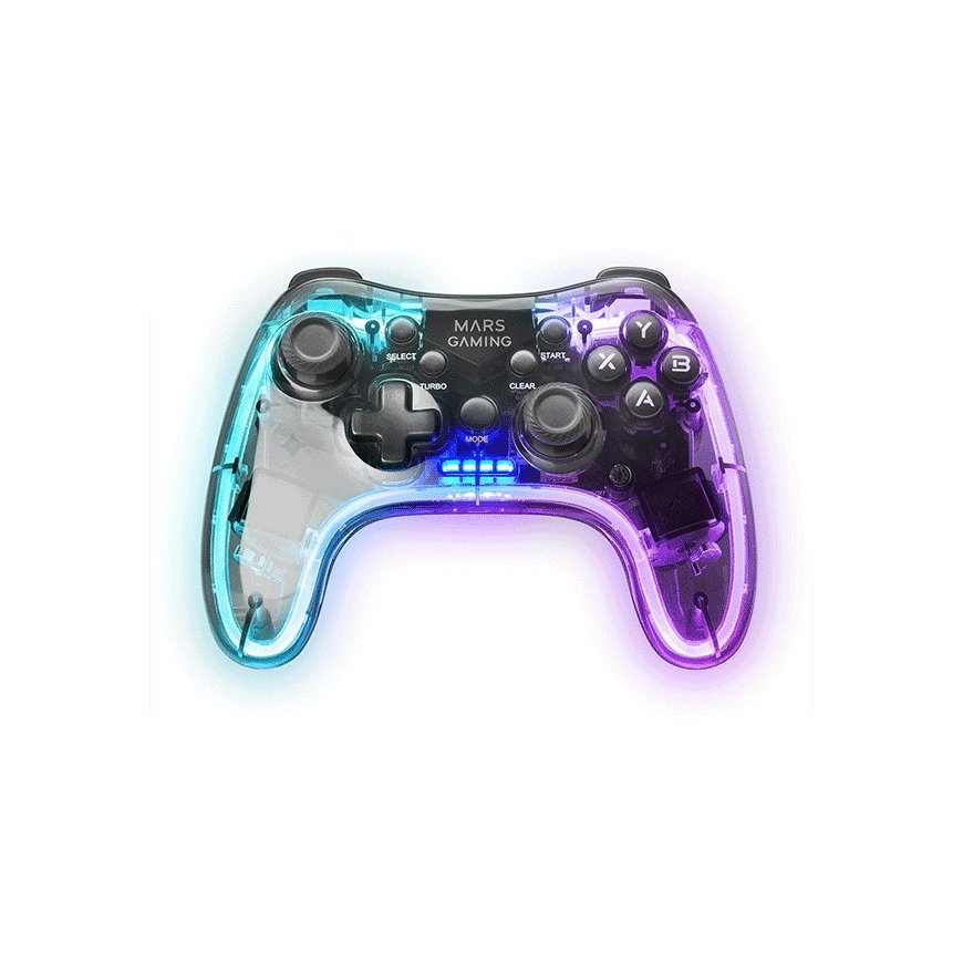 Mars Gaming MGP-24 Must, Läbipaistev RF Juhtpult Android, MAC, PC, PlayStation 4, Playstation 3, Xbo – 2