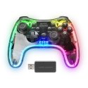 Mars Gaming MGP-24 Melns, Caurspīdīgs RF Spēļu paliktnis Android, MAC, PC (dators), PlayStation 4, P