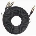 Gembird CCA-352-1.5M audiokaapeli 1,5 m 3.5mm 2 x RCA musta