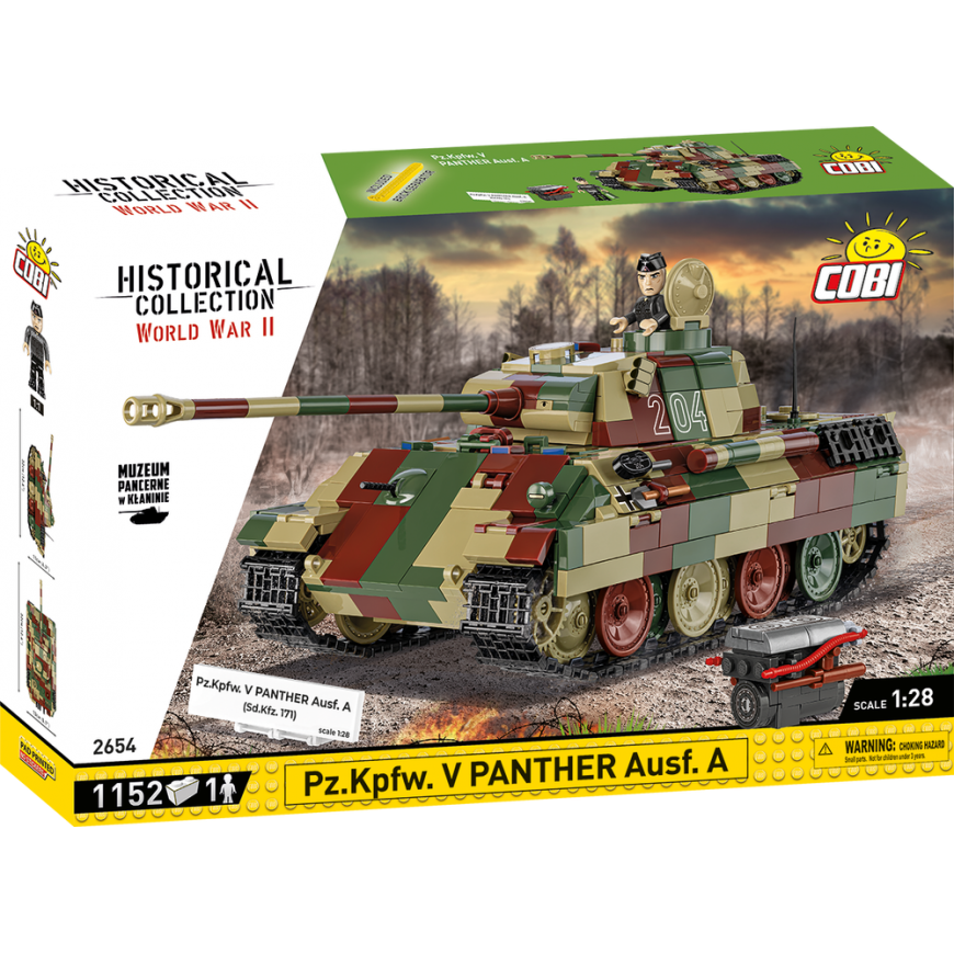 Blocks Pz.Kpfw.V Panthe Ausf.A 1152 blocks