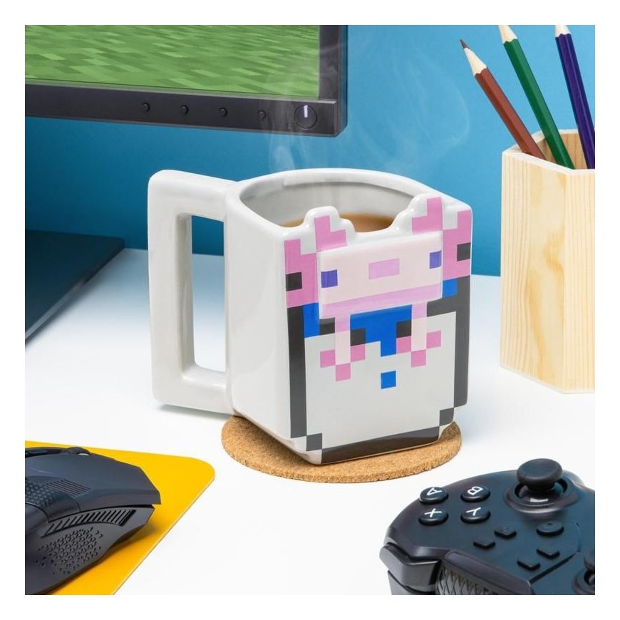 Paladone Axolotl Shaped Mug cup Multicolour Universal 1 pc(s) – 5