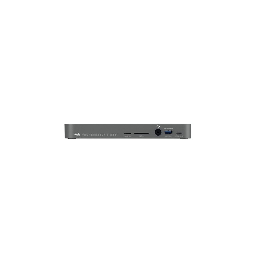 OWC OWCTB3DK14PSG док-станция для ноутбука Проводная Thunderbolt 3 Серый