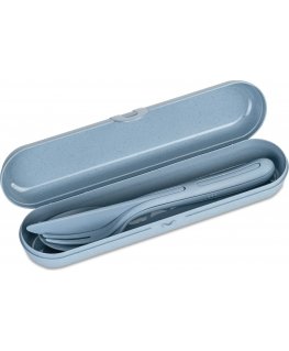 koziol 7070716 flatware set 3 pc(s) Blue