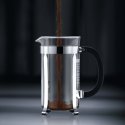 Bodum Chambord Must, Roostevaba teras, Läbipaistev Bodum Chambord Must, Roostevaba teras, Läbipaistev