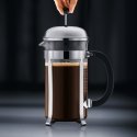 Bodum Chambord Juoda, Nerūdijančiojo plieno, Permatomas Bodum Chambord Juoda, Nerūdijančiojo plieno, Permatomas