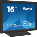 iiyama T1531SR-B1S POS monitorius 38,1 cm (15") 1024 x 768 pikseliai XGA Lietimui jautrus ekranas