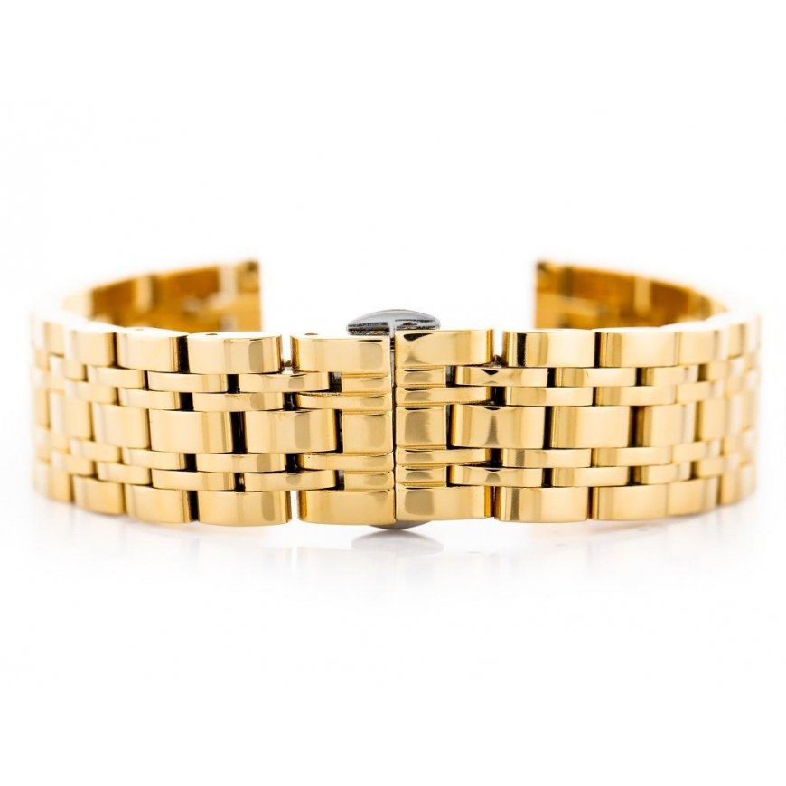 Gold Pacific Model 5 bracelet - auksinis 22mm
