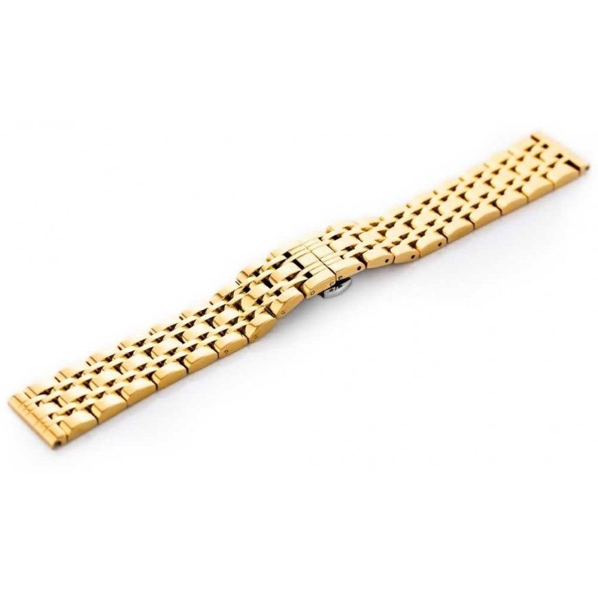 Gold Pacific Model 5 bracelet - auksinis 22mm – 4