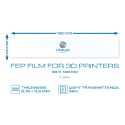 PrimaCreator FEP film roll for 3D printers - 30x160cm PrimaCreator FEP film roll for 3D printers - 30x160cm