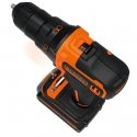 Black & Decker BDCDD186K-QW Черный, Оранжевый Black & Decker BDCDD186K-QW Черный, Оранжевый