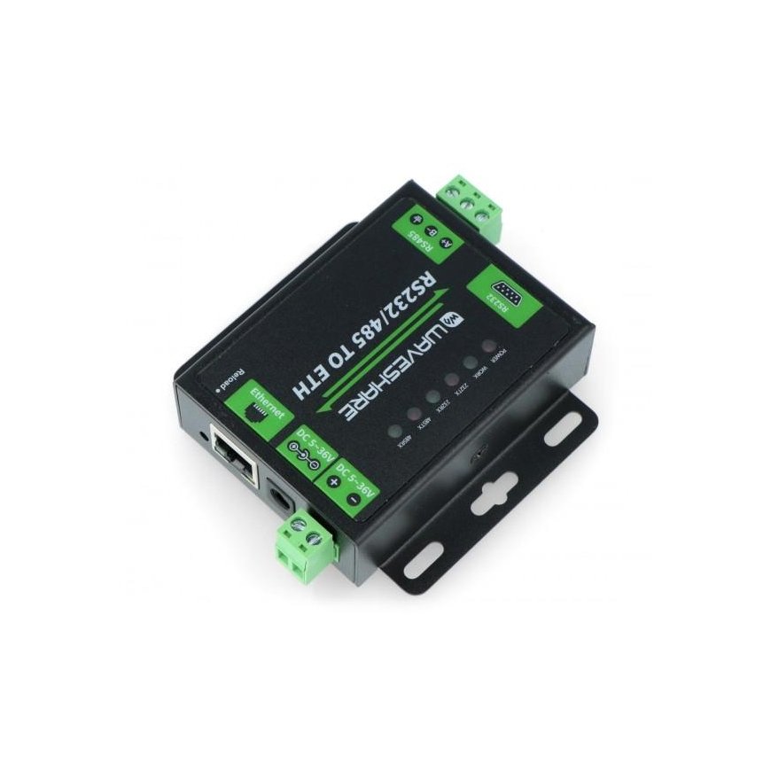 RS232/RS485-muunnin Ethernet - Cortex M4 Waveshare 16530