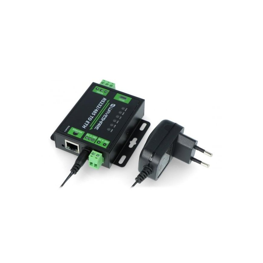 RS232/RS485 Converter Ethernet - Cortex M4 Waveshare 16530 – 2