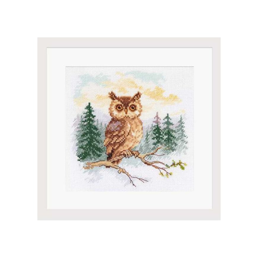 Beldizart Cross stitch kit "Forest Tales. Owl" S0-242
