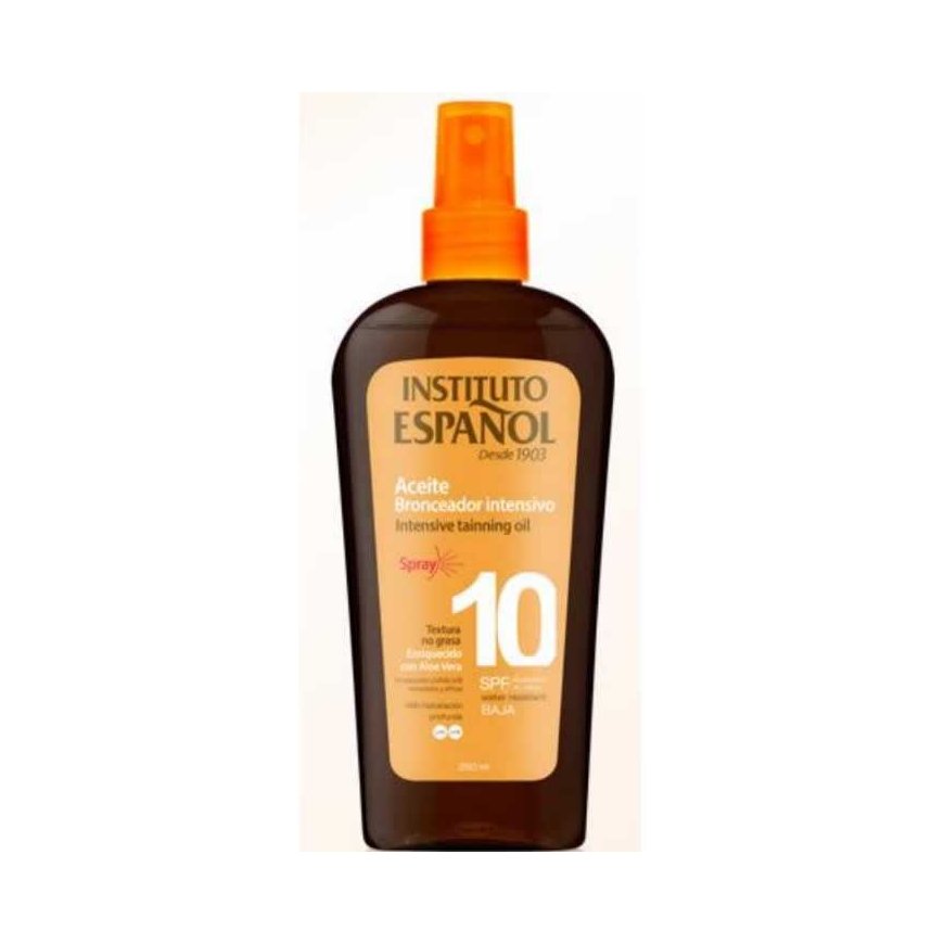 Instituto Español Intensive Tanning Oil Spf10 Spray 250ml