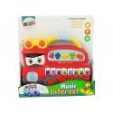 Lean toys Interaktyvus fortepijonas ugniagesių departamentas Gyvūnų garsai Transporto priemonių garsai Raudona Lean toys Interaktyvus fortepijonas ugniagesių departamentas Gyvūnų garsai Transporto priemonių garsai Raudona