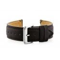 Pacific W89 dark brown leather watch strap - 22mm Pacific W89 dark brown leather watch strap - 22mm