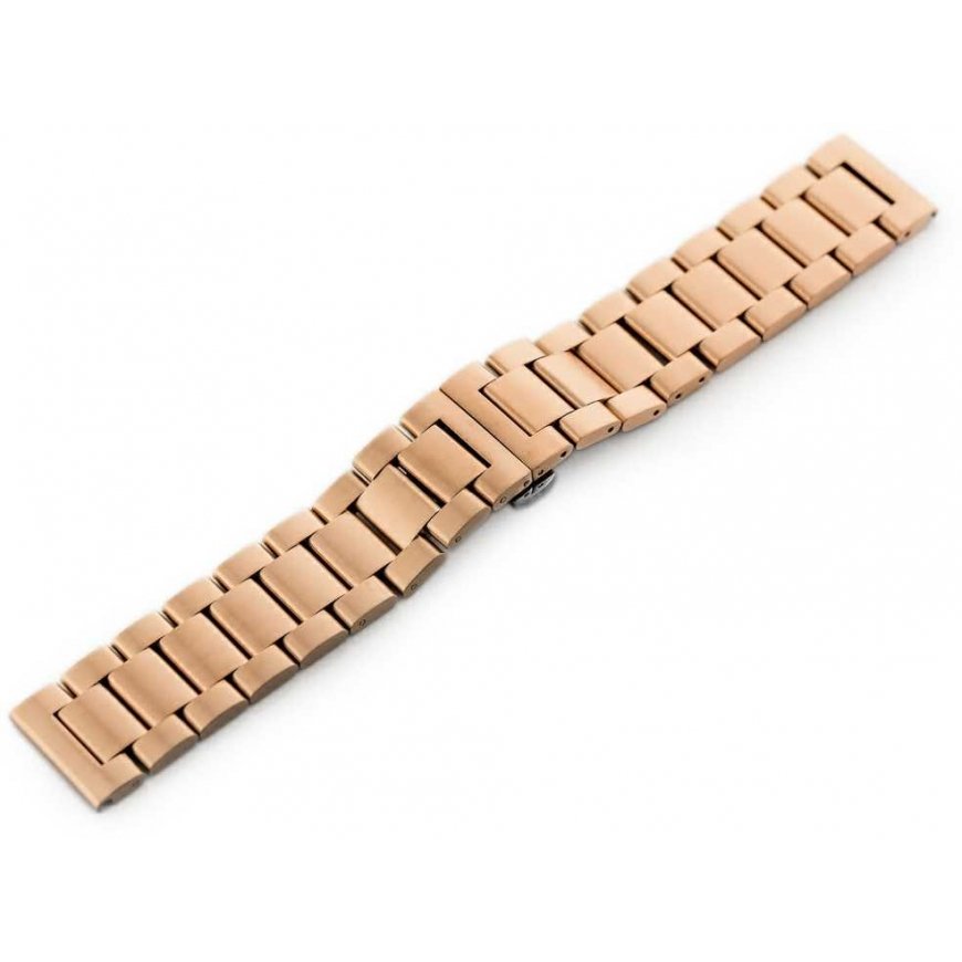 Gold Pacific Model 7 bracelet - rose gold 24mm – 4