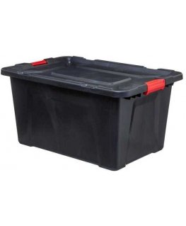 5five Simply Smart Plastic container with lid, hinges