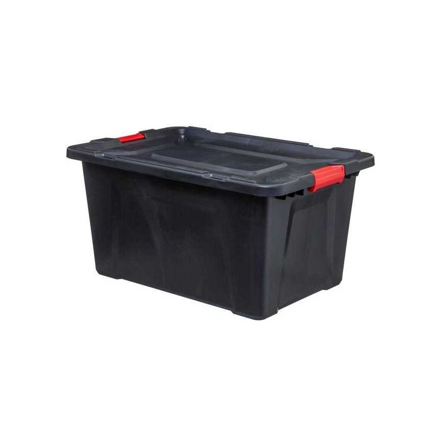 5five Simply Smart Plastic container with lid, hinges
