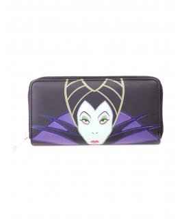 Disney Maleficient 2 - Ladies Patched Zip Around Wallet Monivärinen