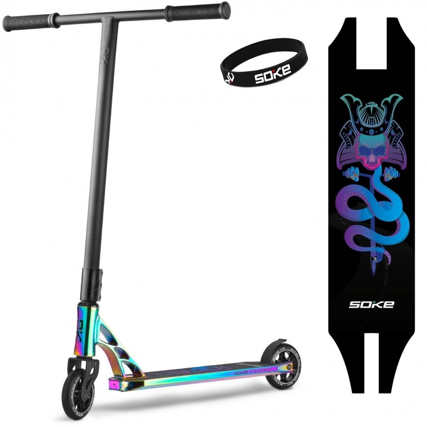 Soke Stunt scooter Soke XTR, rainbow