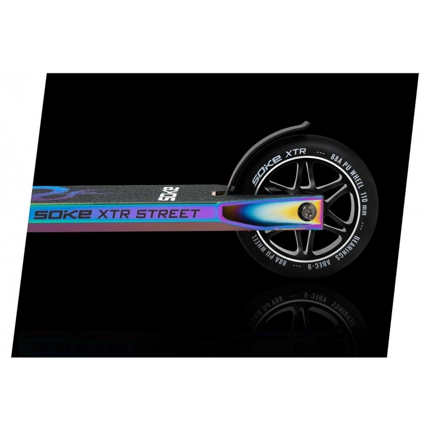 Stunt scooter Soke XTR, rainbow colors – 3