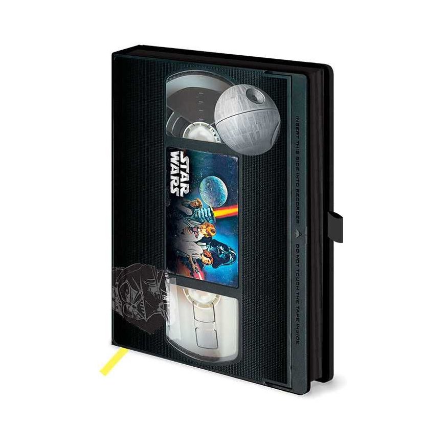 Pyramid Star Wars VHS premium A5 notebook