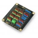 DFRobot DFR0566 IO išplėtimo priedėlis HAT, skirtas Raspberry Pi 4B / 3B+ / 3B / 2B DFRobot DFR0566 IO išplėtimo priedėlis HAT, skirtas Raspberry Pi 4B / 3B+ / 3B / 2B