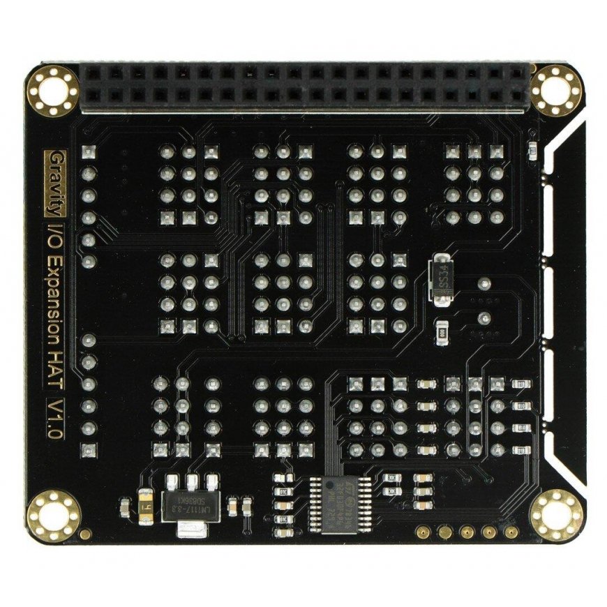 DFRobot DFR0566 IO Expansion HAT for Raspberry Pi 4B / 3B+ / 3B / 2B – 4