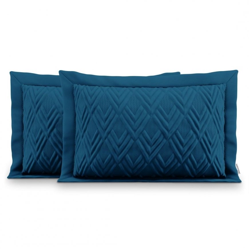 AmeliaHome Decorative pillowcase AH INDIGO 50x70*2