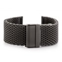 Pacific 12 bracelet – HQ mesh – matte graphite 26mm