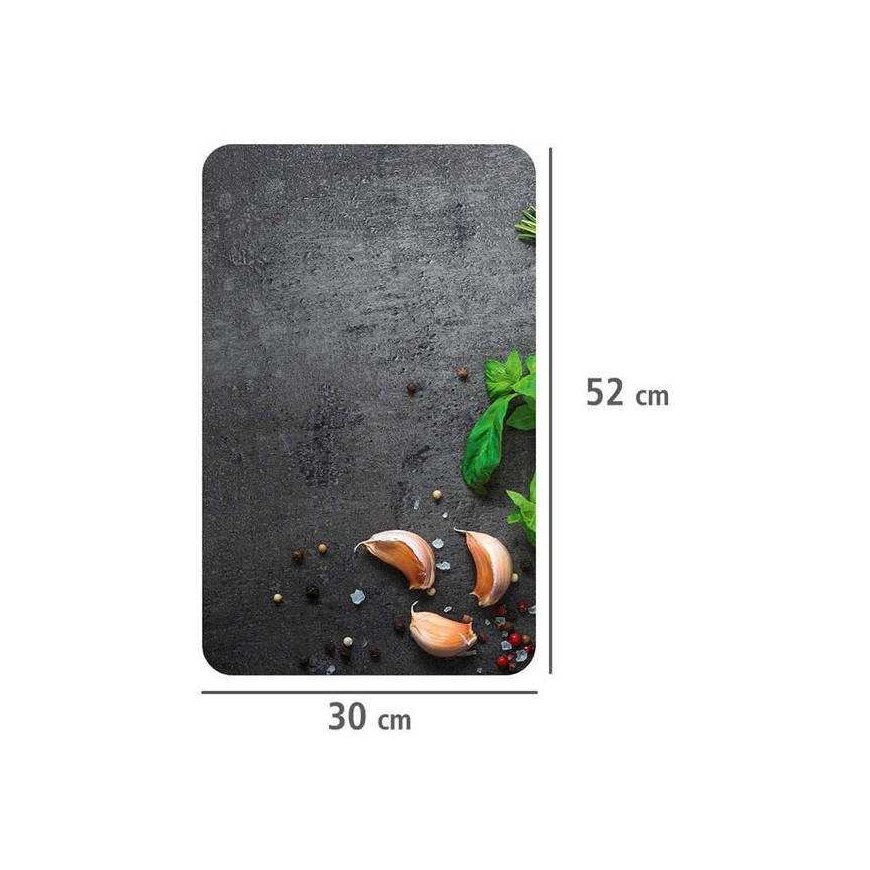 PIECES HERBS glass protective plates for stove - 2 pcs, WENKO – 4