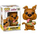 Funko POP -hahmo Scooby Doo voileivän kanssa Funko POP -hahmo Scooby Doo voileivän kanssa