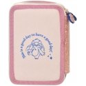 Kids Euroswan Hiszpania *****Stitch piórnik 2-komorowy su wyposaż. 77459