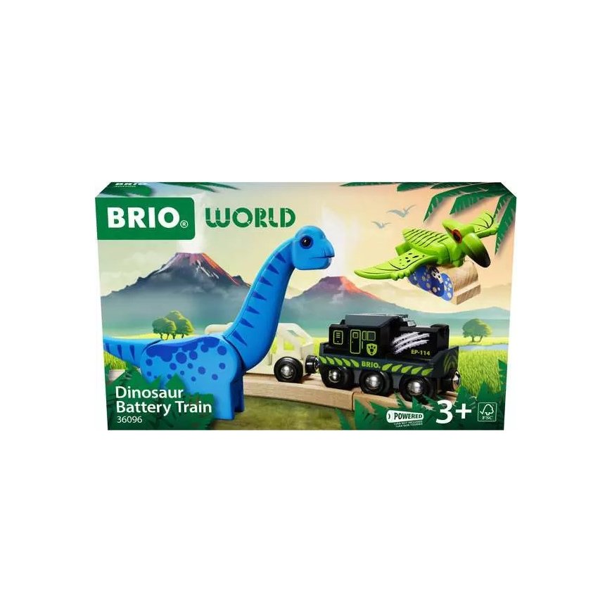 BRIO Dinosaur Battery Train