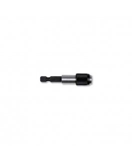 Magnetic quick-release bit holder 1/4" 60mm In a collapsible blister