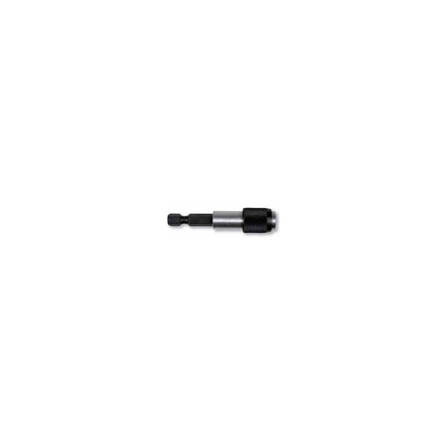 Magnetic quick-release bit holder 1/4" 60mm In a collapsible blister – 2