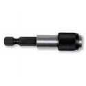Magnetic quick-release bit holder 1/4" 60mm In a collapsible blister Magnetic quick-release bit holder 1/4" 60mm In a collapsible blister