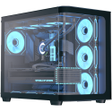 AeroCool Geh Midi P500C-G-BK-V1 oN Fully tempered glass (B) AeroCool Geh Midi P500C-G-BK-V1 oN Fully tempered glass (B)