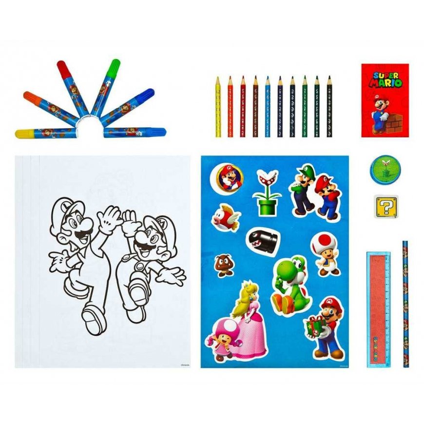 Nintendo Stationery Tower of 35 Super Mario Pieces – 2