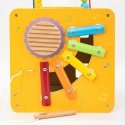 Viga Toys Viga medinis edukacinis kubas 5in1