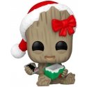 Funko POP figure Marvel Groot with Present Funko POP figure Marvel Groot with Present