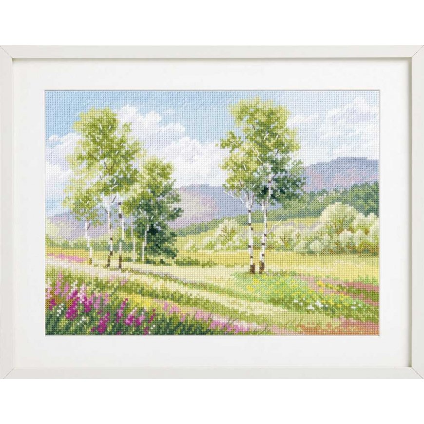 Beldizart Cross-stitch kit "Native Spaces. Birches" S3-35 – 2