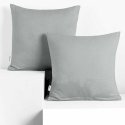 DecoKing Koristeellinen tyynyliina AMBER väri harmaa tyyli klassinen materiaalityyppi - tekstiilineule 80x80 DecoKing Koristeellinen tyynyliina AMBER väri harmaa tyyli klassinen materiaalityyppi - tekstiilineule 80x80