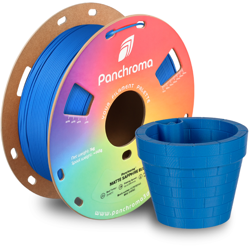Polymaker Panchroma™ PLA Matte 1.75 mm 1kg - Sapphire Blue