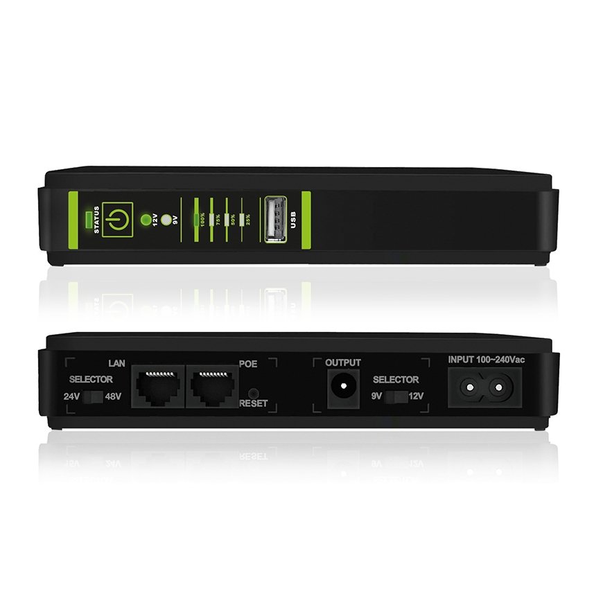Tecnoware FGCERAPLDC252 UPS-virtalähde Valmiustila (ilman yhteyttä) 18 W – 3